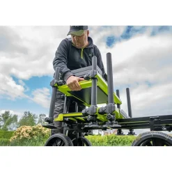 Fox Matrix Accessoires Pour Chariot 4 Wheel Transporter H-Frame Adaptor * Stations - Paniers Sièges|Chariots