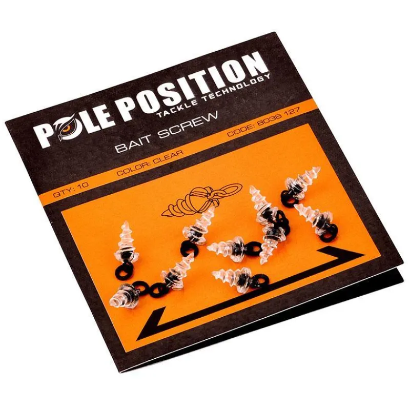 Pole Position Accroche Appâts Bait Screw * Montages Carpe