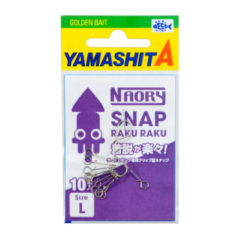 Yamashita Agrafe Naory Snap Rakuraku * Montage Ligne