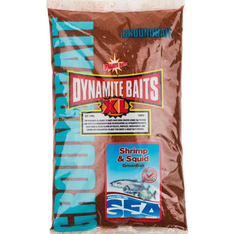 Dynamite Baits Amorce Sea Groundbait Shrimp And Squid * Appâts Naturels - Amorces