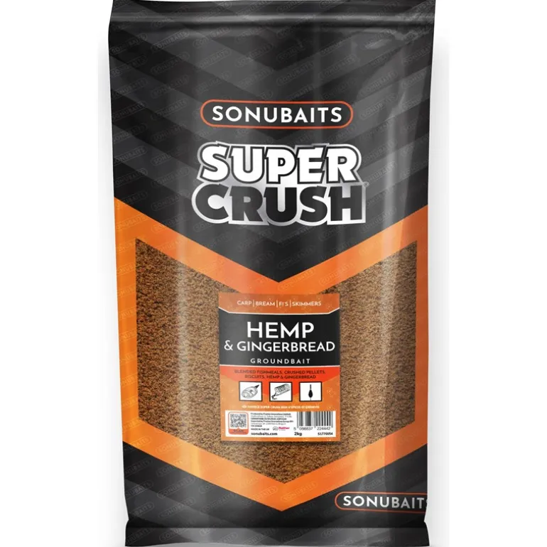 Amorce Sonubaits Supercrush Hemp & Gingerbread