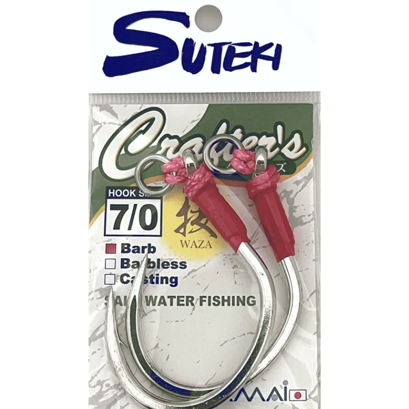 Yamai Suteki Assist Hook Crafter's Barb - Par 2 * Hameçons
