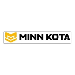 Minn Kota Autocollant Noir * Equipements Bateau & Annexe