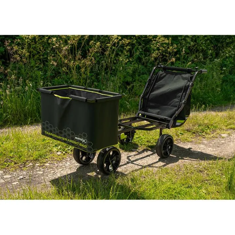 Bac Pour Chariot Fox Matrix 4 Wheel Transporter Front Bag