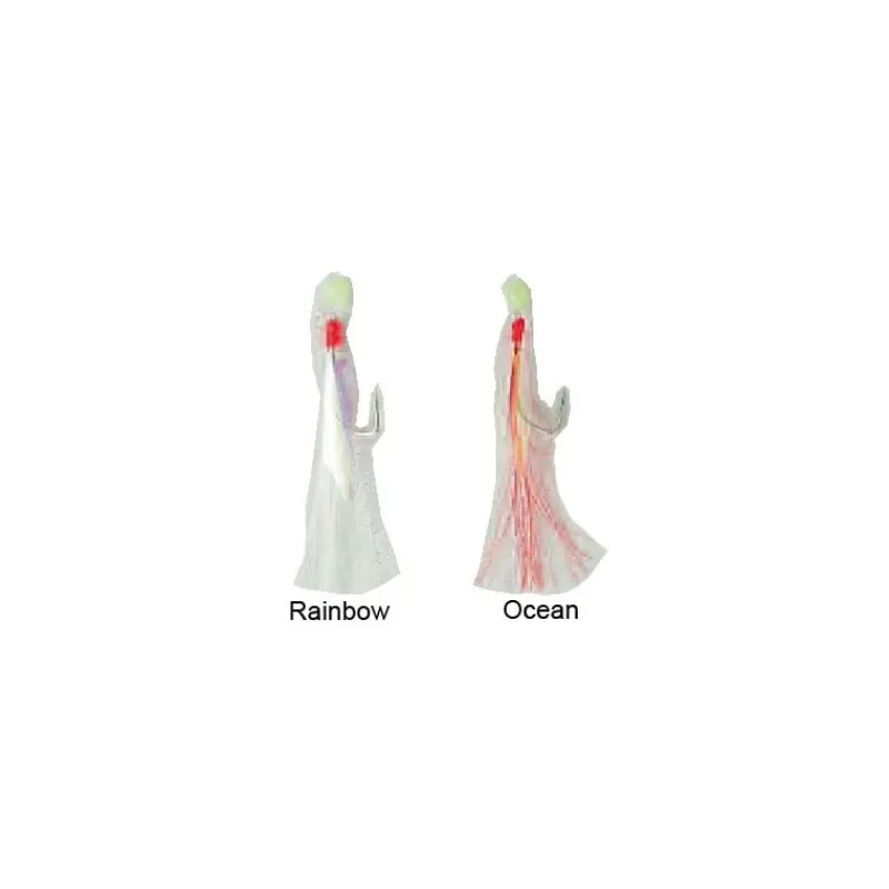 Asari Bas De Ligne Flashing Rigs - Par 5 * Lignes Montées