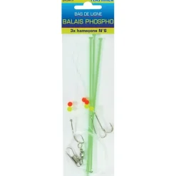 Flashmer Bas De Ligne Balais * Tresses - Fils - Bdl Mer
