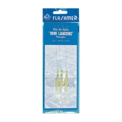 Flashmer Bas De Ligne Mini-Lançons * Lignes Montées