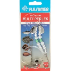Flashmer Bas De Ligne Multi-Perles * Lignes Montées