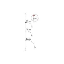 Flashmer Bas De Ligne Pro-Line Renforcé * Lignes Montées