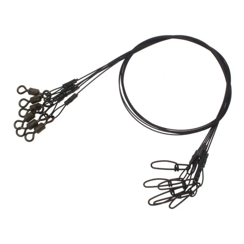 Halco Bas De Ligne Supa Snap Traces - Par 5 * Fils - Tresses - Bdl Carnassier|Tresses - Fils - Bdl Mer