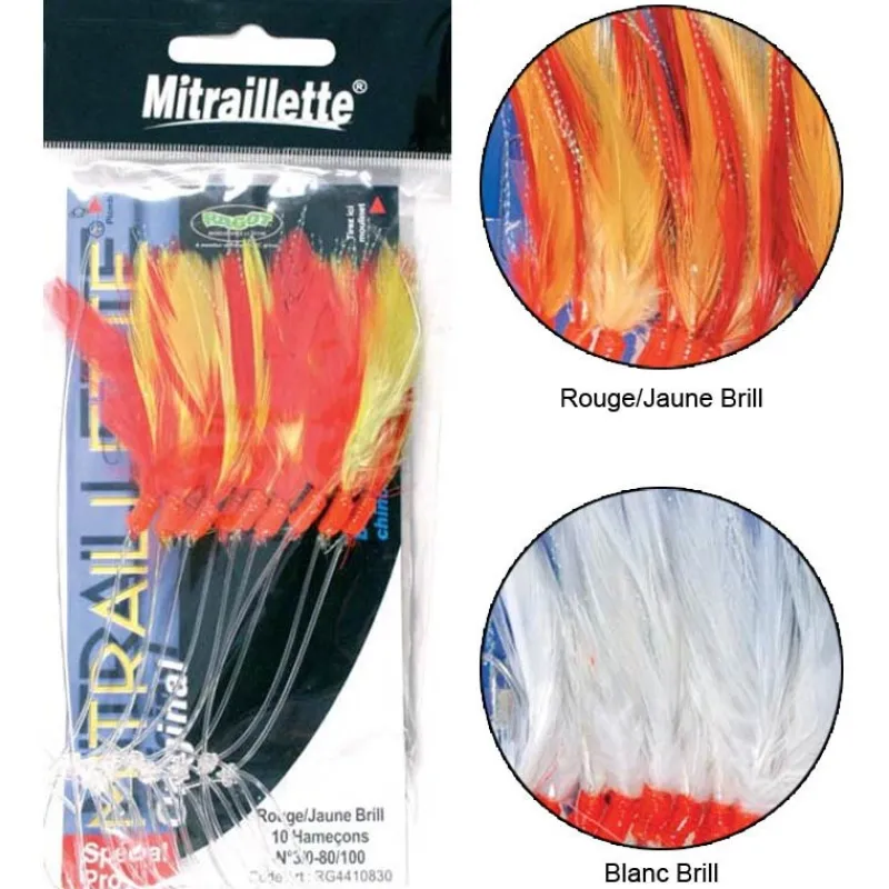Ragot Bas De Ligne Mer Mitraillette Original Special Pro * Lignes Montées