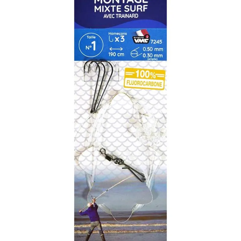 Ragot Bas De Ligne Mixte Surf * Lignes Montées