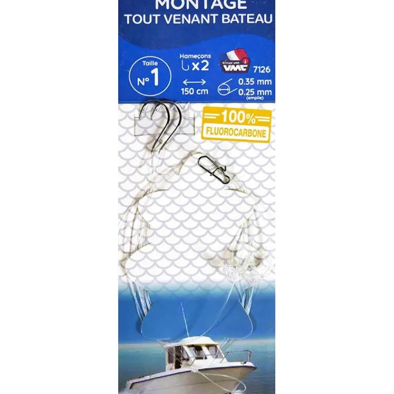 Ragot Bas De Ligne Tout Venant Bateau * Lignes Montées
