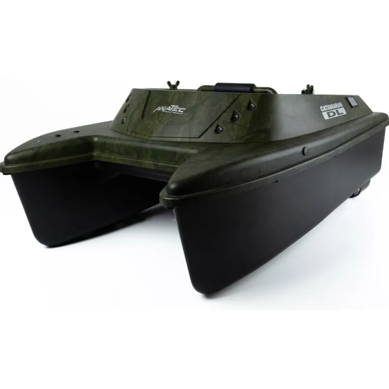Bateau Amorceur Anatec Catamaran Oak Lithium 16Ah + Moteur Brushless + De-Sr07 Sondeur Alf500
