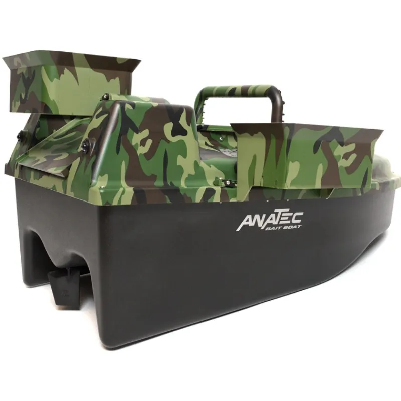Anatec Bateau Amorceur Monocoque 3B Forest Lithium 16Ah + An-I6x * Propulsion Appâts