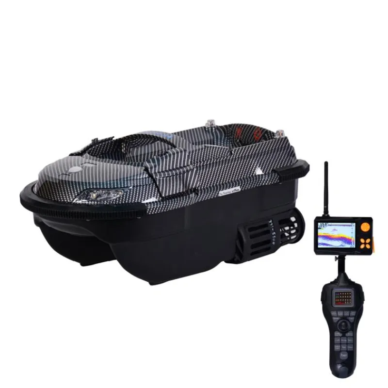 Boatman Bateau Amorceur Vulcan Sonar V2 Carbon * Propulsion Appâts