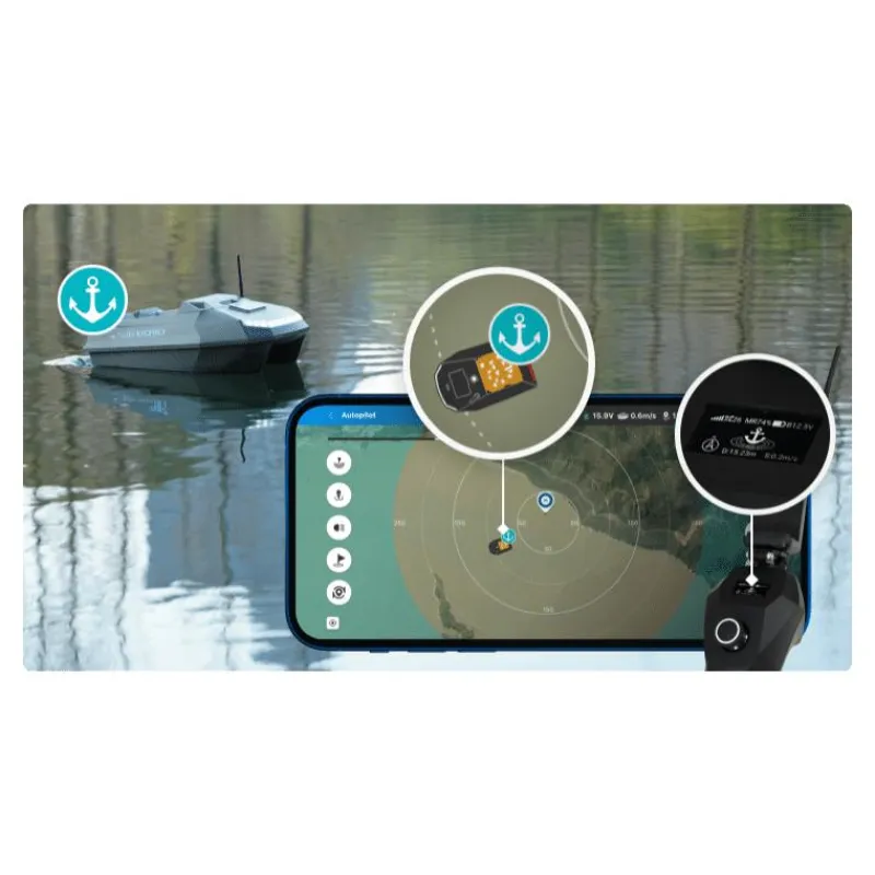 Rippton Bateau Amorceur Catchx Mini Gps * Propulsion Appâts