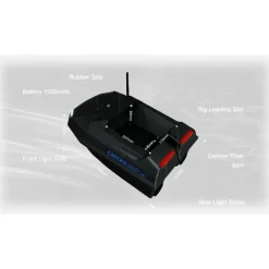 Rippton Bateau Amorceur Catchx Mini Gps * Propulsion Appâts