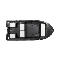 Rigiflex Bateau Black Bass 37 Noir * Barques & Bateaux De Pêche