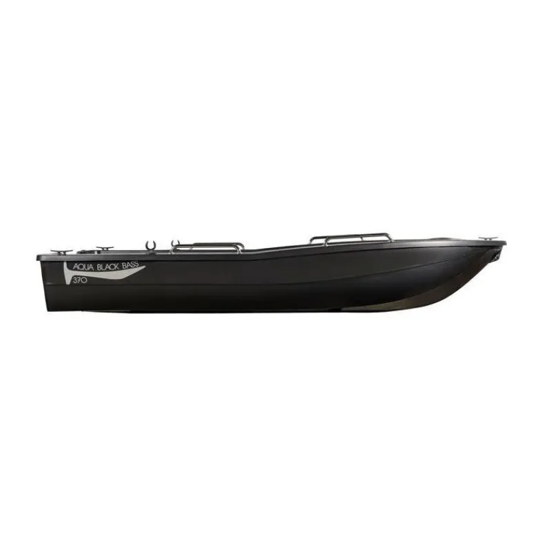 Rigiflex Bateau Black Bass 37 Noir * Barques & Bateaux De Pêche