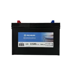 Pecheur.com Batterie Decharge Lente Marine 115Ah * Batteries & Chargeurs