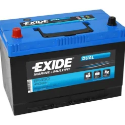 Batterie Exide Dual Marine Decharge Lente 12V