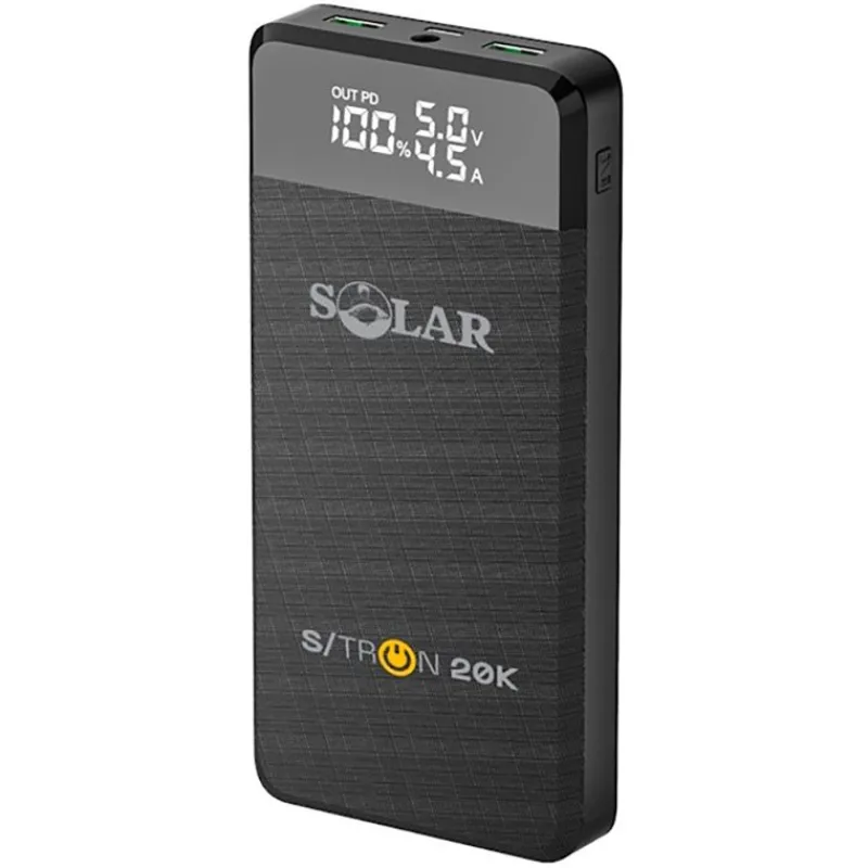 Solar Batterie Externe S-Tron Powerpack 20K * Bivouac