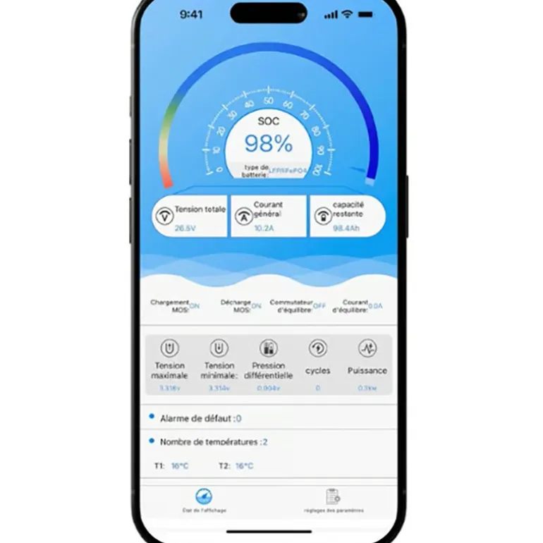 Batterie Lithium Bsr Prestige Lifepo4 Gen3+ 36V100ah +1 Sortie Régulée Sondeur Et Chargeur Non Étanche 10A