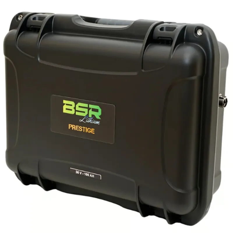 BSR Batterie Lithium Prestige Lifepo4 Gen3 36V100 + Chargeur Non Étanche 15A * Batteries & Chargeurs