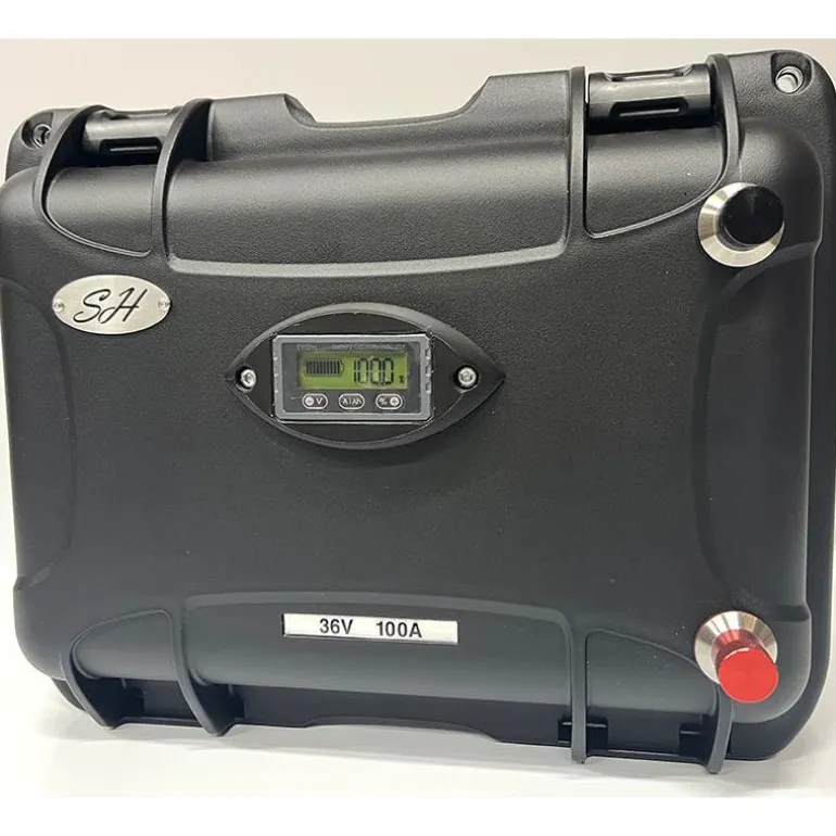 Batterie Lithium Ion Sh Lithium Gamme Haute Performance Brushless - 36V100a + Chargeur