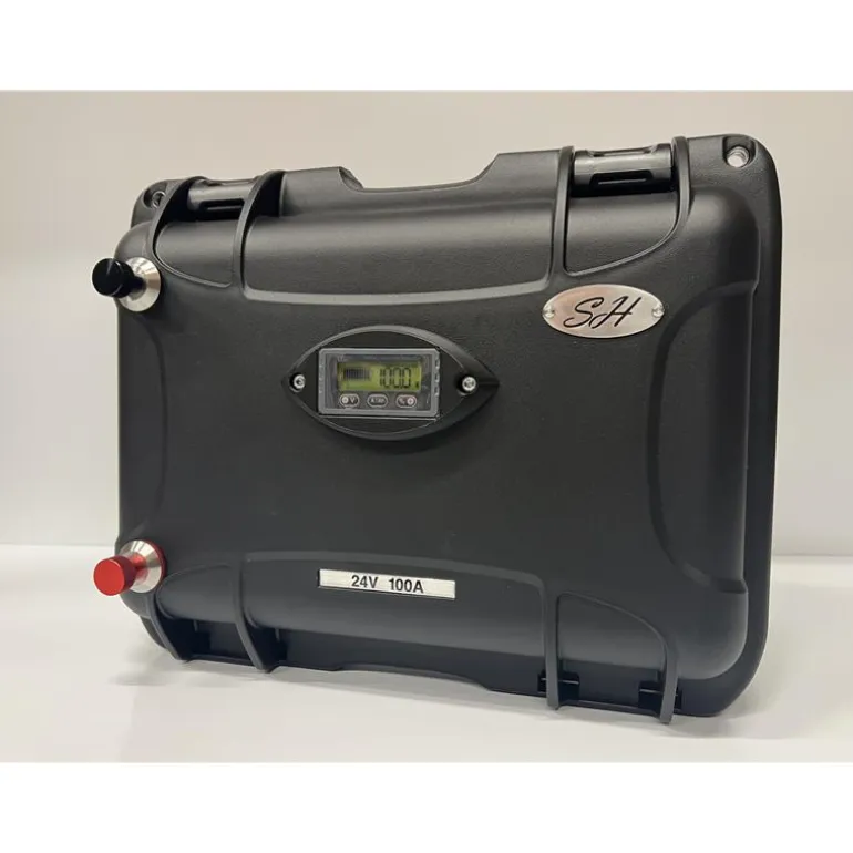 Batterie Lithium Ion Sh Lithium Gamme Haute Performance Brushless - 24V100a + Chargeur