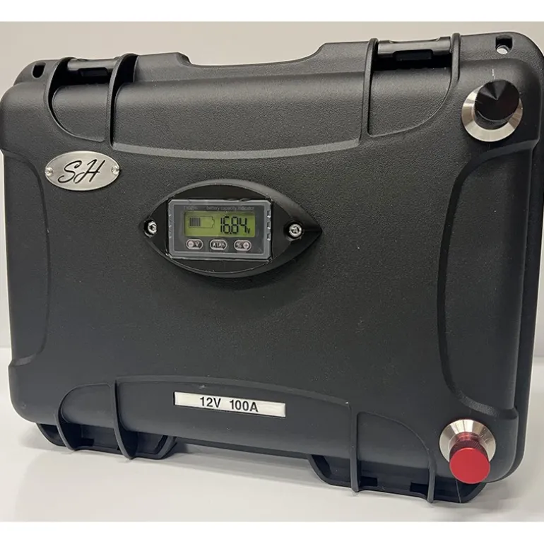Batterie Lithium Ion Sh Lithium Gamme Haute Performance Brushless - 12V100a + Chargeur