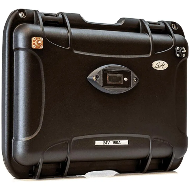 SH Lithium Batterie Lithium Lifepo4 Gamme Lifepo4 - 24V150ah + Chargeur * Batteries & Chargeurs