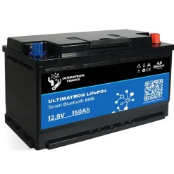 Ultimatron Batterie Lithium Lifepo4 Smart Bms 12.8V 15Ah * Batteries & Chargeurs