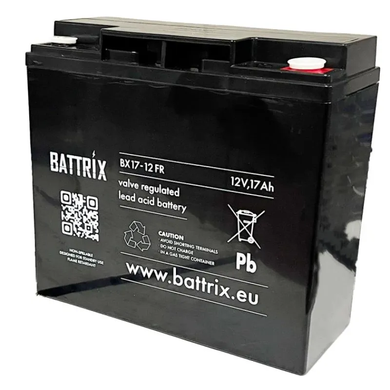 Battrix Batterie Étanche 12V 17Ah Pour Sondeur * Batteries & Chargeurs