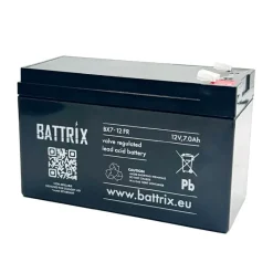 Battrix Batterie Étanche 12V 7Ah Pour Sondeur * Batteries & Chargeurs