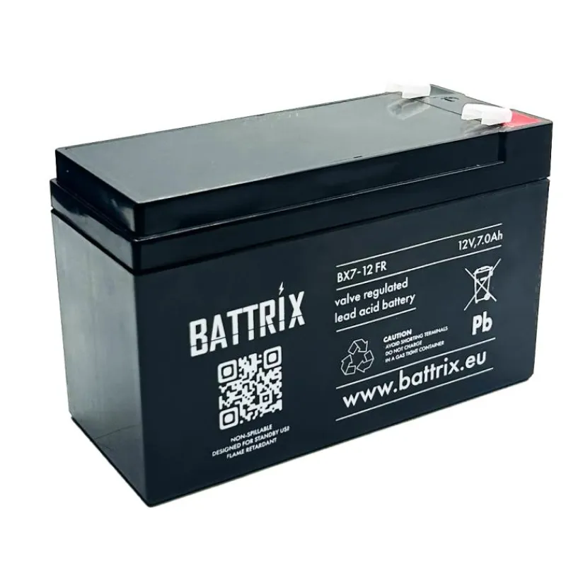 Battrix Batterie Étanche 12V 7Ah Pour Sondeur * Batteries & Chargeurs