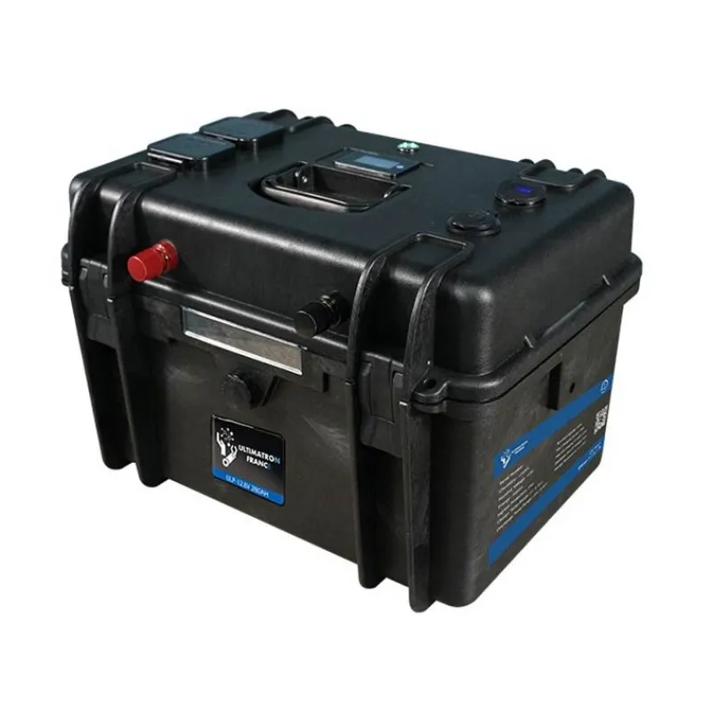 Ultimatron Batterie Valise Lithium Portable Lifepo4 Avec Bluetooth 12V 280Ah * Batteries & Chargeurs