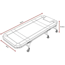 Avid Carp Bedchair Benchmark Ultra Systems * Bivouac
