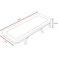 Avid Carp Bedchair Revolve System * Bivouac