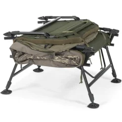 Nash Bedchair Indulgence Hd40 Sleep System 8 Legs Camo * Bivouac