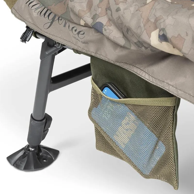 Nash Bedchair Indulgence Hd40 Sleep System 8 Legs Camo * Bivouac