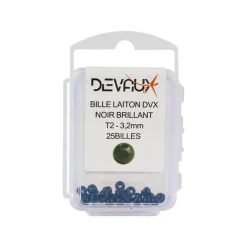 Devaux Billes Laiton Dvx - Noir Brillant * Fly Tying