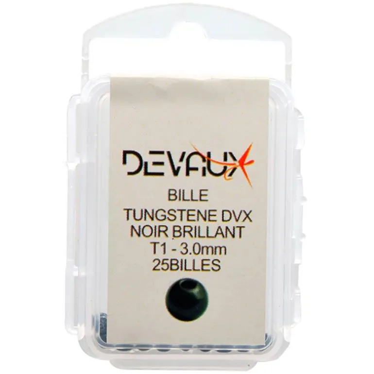 Billes Tungstène Devaux Dvx Noir Brillant