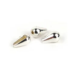 Textreme Bille Tungsten Drops - Silver * Fly Tying