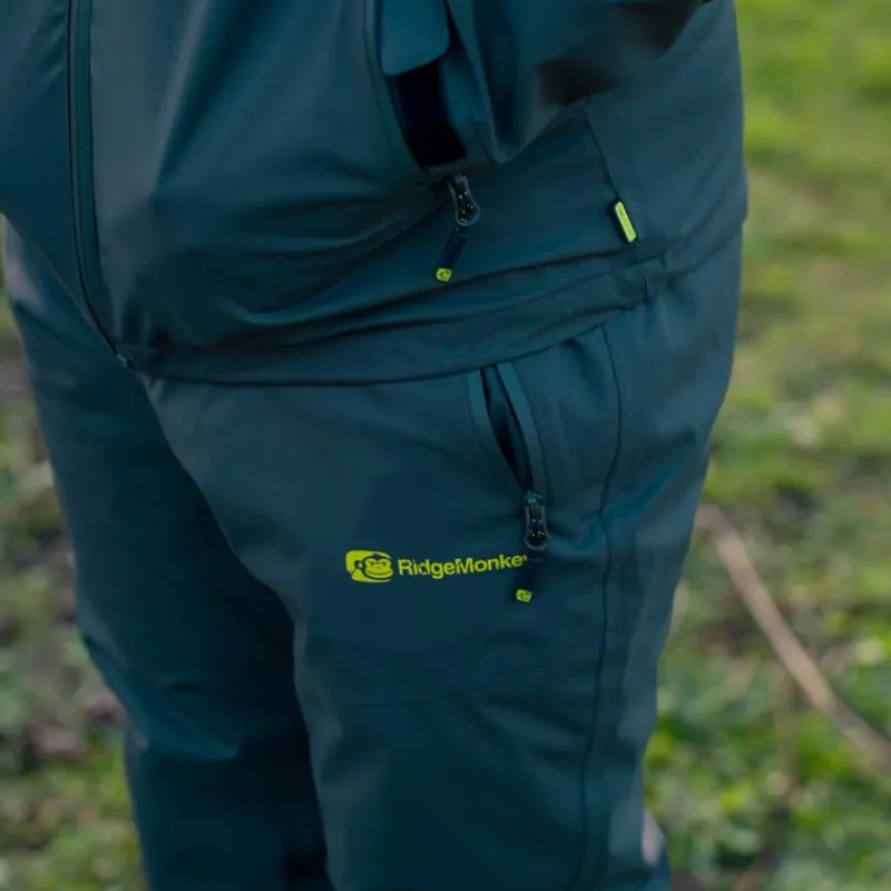 Ridge Monkey Blouson Homme Thermapro Waterproof Shell - Green * Vestes De Pêche