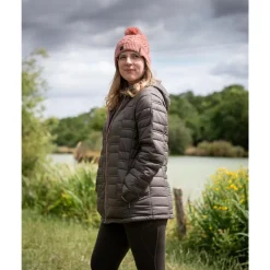 Bonnet Fox Ladies Knitted Bobble - Rose