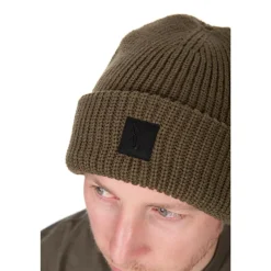 Fox Bonnet Merino Blend Beanie - Olive * Bonnets, Tours De Cou & Gants
