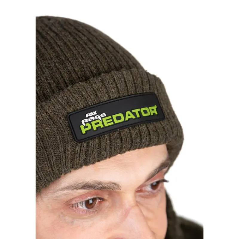 Fox Rage Predator Bonnet Thermal Beanie - Marron * Bonnets, Tours De Cou & Gants