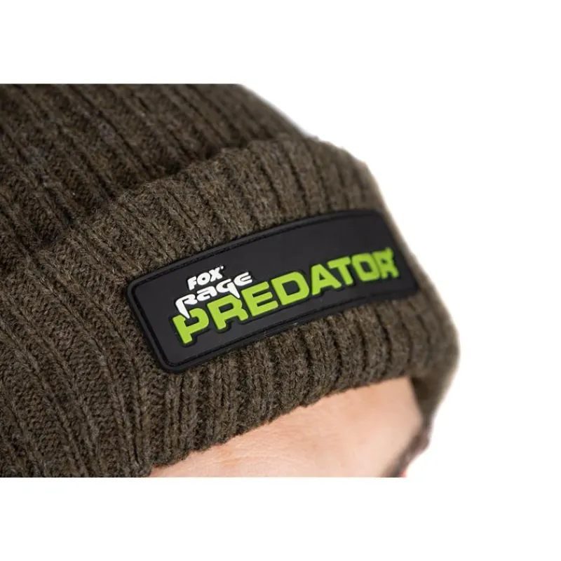 Fox Rage Predator Bonnet Thermal Beanie - Marron * Bonnets, Tours De Cou & Gants